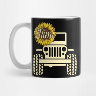 Jeep Sunflower Jeep Mimi Jeep Women Mug